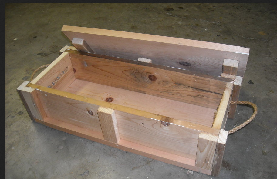 Wood ammunition boxes